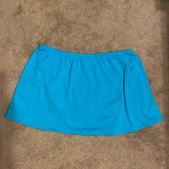 XL Coco Reef Skirted Turquoise Swim Bottom - Picture 10 of 10